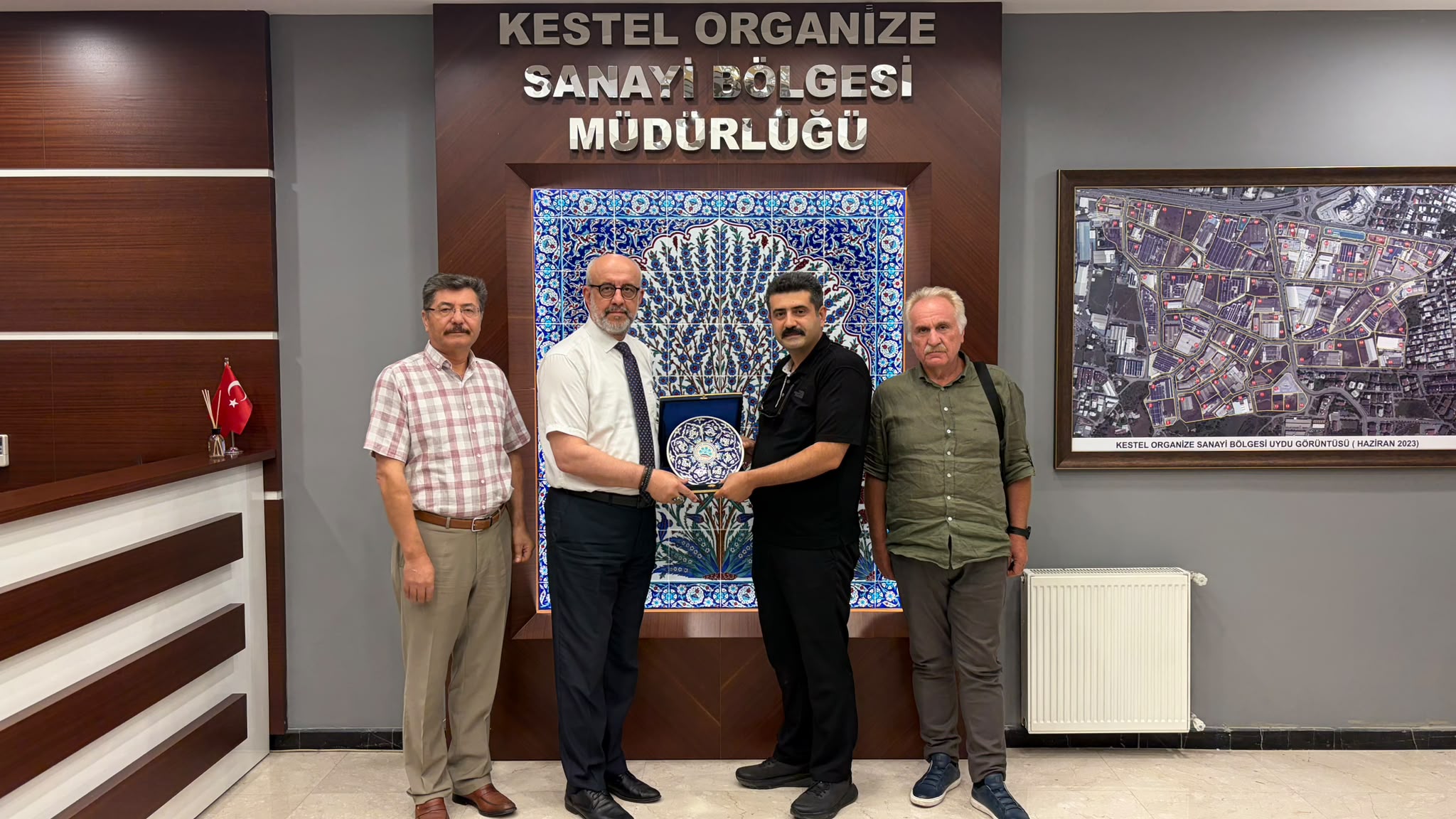 KESTEL OSB BÖLGE MÜDÜRLÜĞÜ'NE ZİYARET